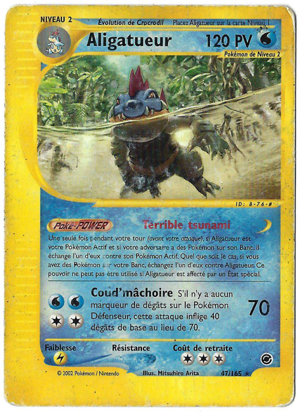 Aligatueur 47 — Expedition (French Pokémon TCG card)