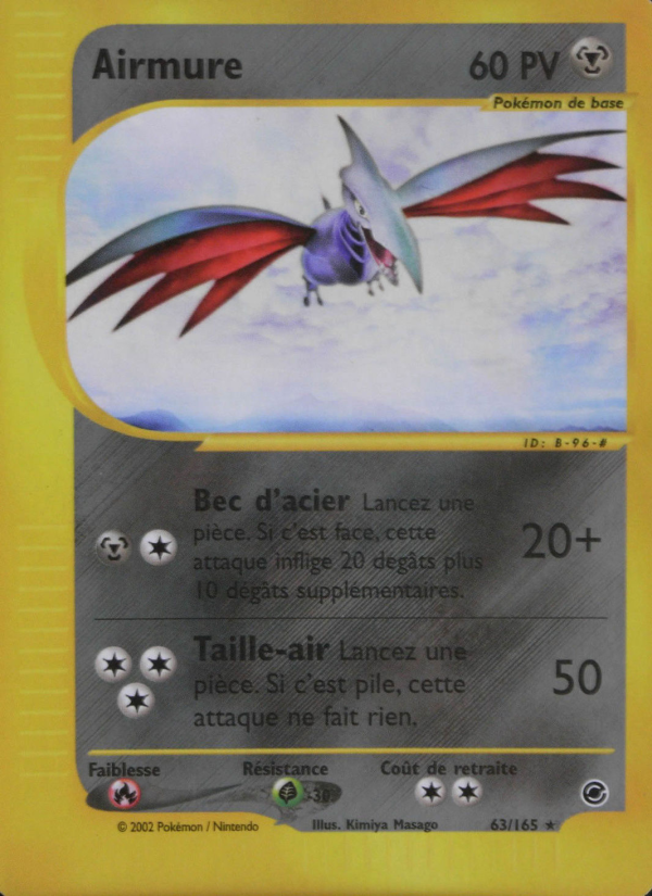 Airmure 63 — Expedition (French Pokémon TCG card)