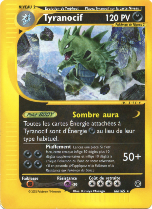 Tyranocif 66 — Expedition (French Pokémon TCG card)