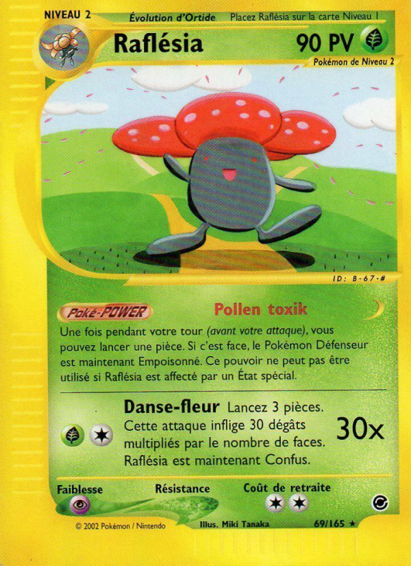 Raflésia 69 — Expedition (French Pokémon TCG card)