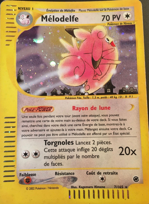 Mélodelfe 7 — Expedition (French Pokémon TCG card)