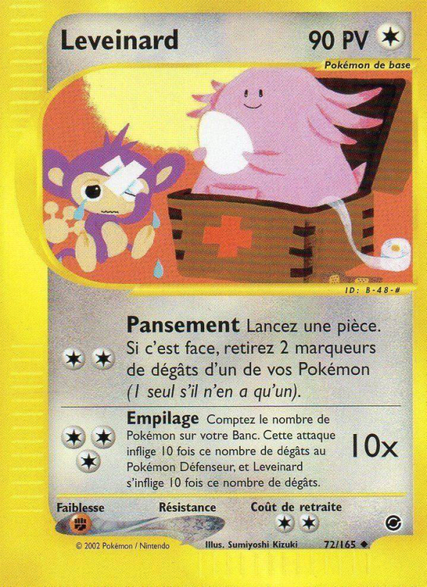 Leveinard 72 — Expedition (French Pokémon TCG card)