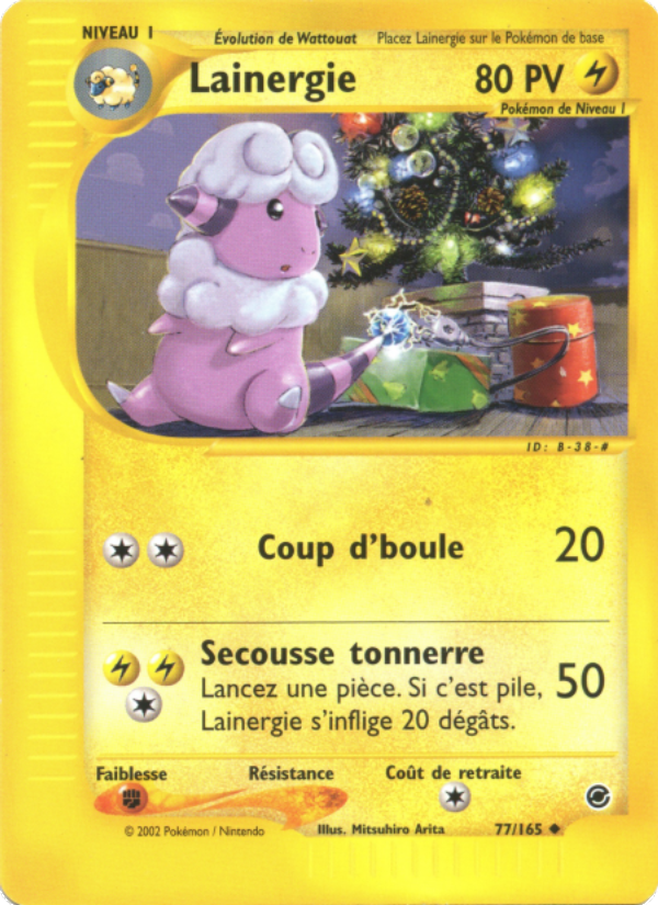 Lainergie 77 — Expedition (French Pokémon TCG card)
