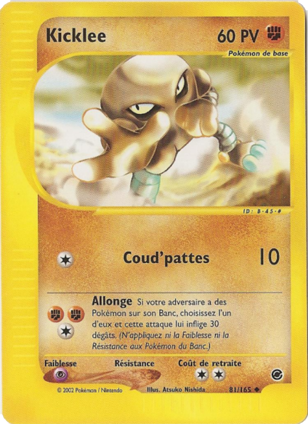 Kicklee 81 — Expedition (French Pokémon TCG card)
