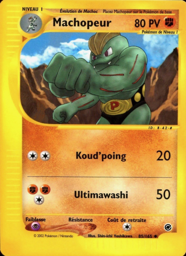 Machopeur 85 — Expedition (French Pokémon TCG card)