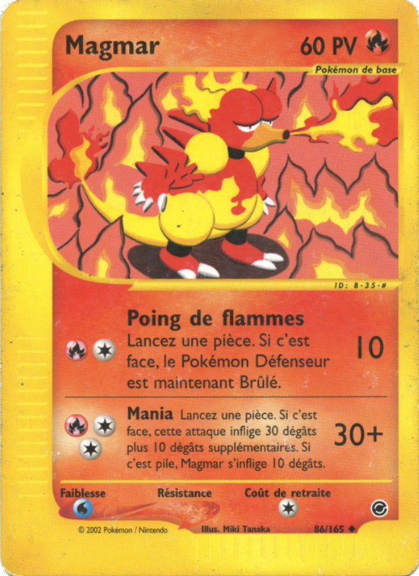 Magmar 86 — Expedition (French Pokémon TCG card)