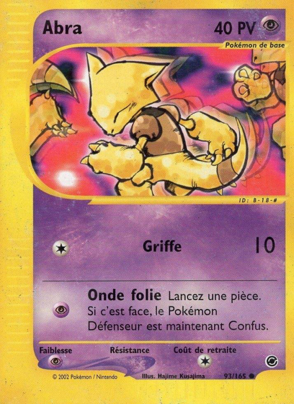 Abra 93 — Expedition (French Pokémon TCG card)
