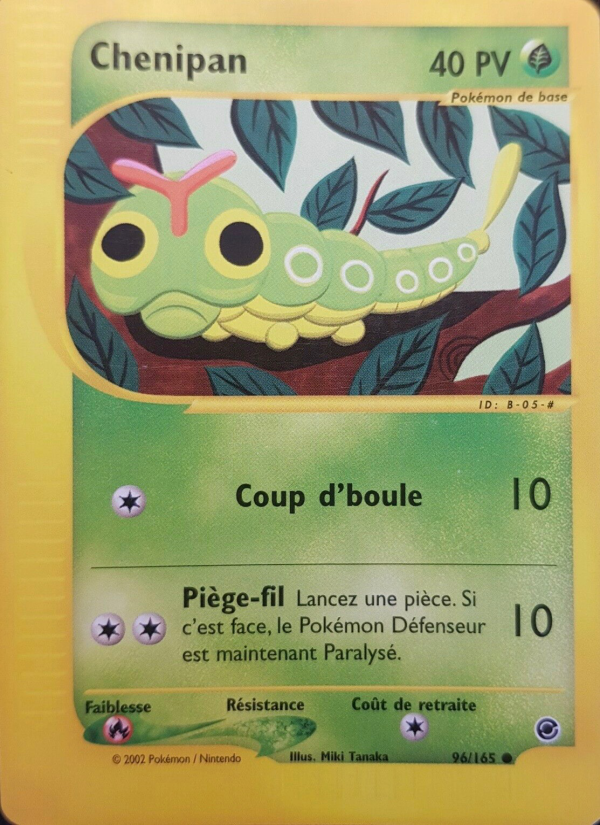 Chenipan 96 — Expedition (French Pokémon TCG card)