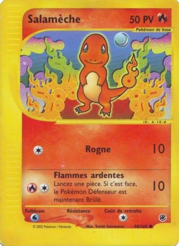 Salamèche 98 — Expedition (French Pokémon TCG card)
