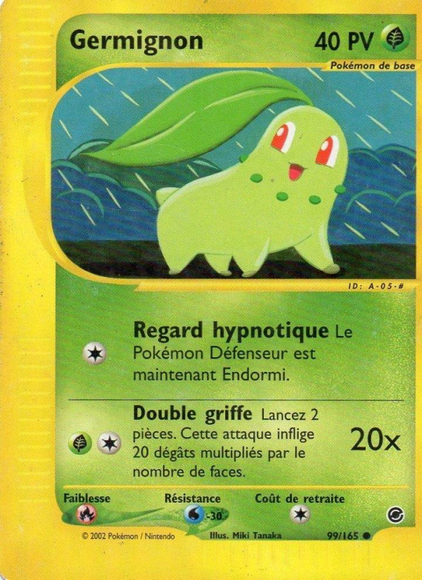 Germignon 99 — Expedition (French Pokémon TCG card)