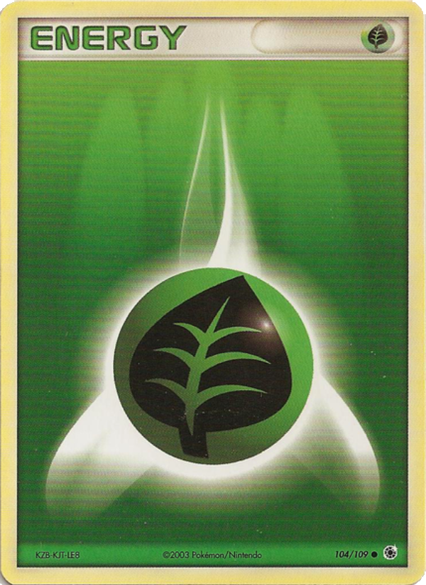 Énergie Plante 104 — EX Rubis & Saphir (French Pokémon TCG card)