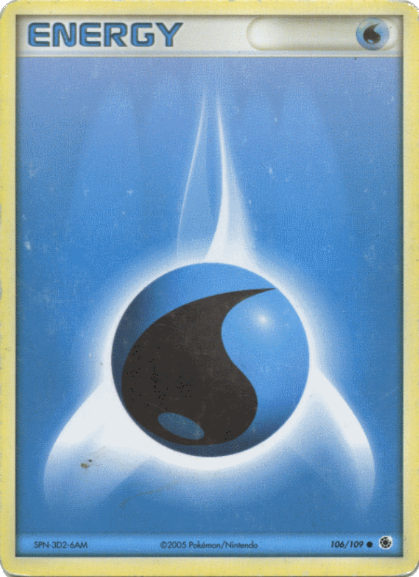 Énergie Eau 106 — EX Rubis & Saphir (French Pokémon TCG card)