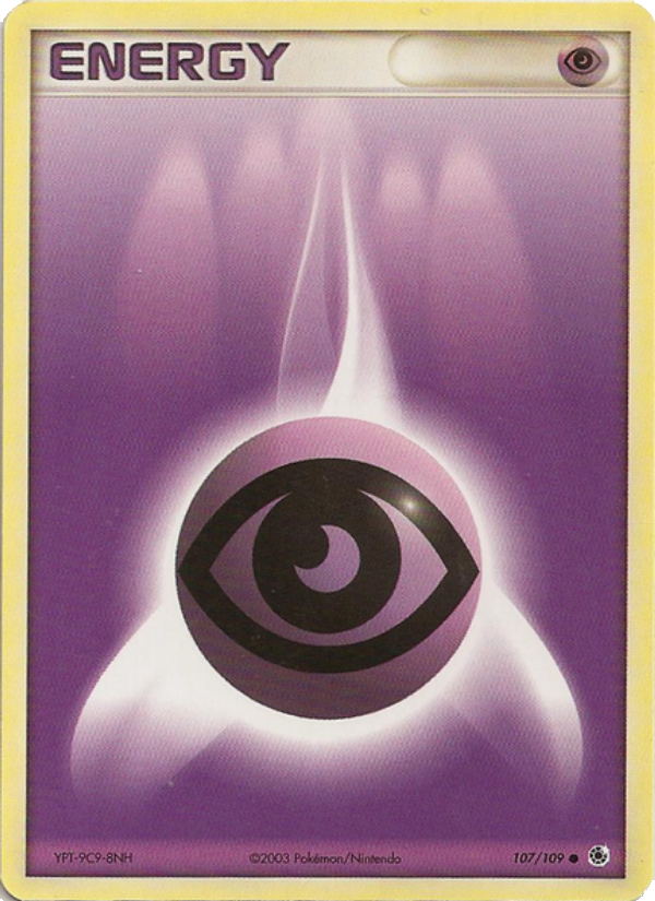 Énergie Psy 107 — EX Rubis & Saphir (French Pokémon TCG card)