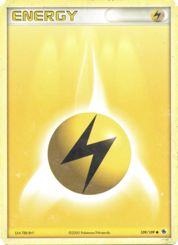 Énergie Électrique 109 — EX Rubis & Saphir (French Pokémon TCG card)