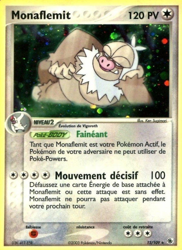 Monaflemit 12 — EX Rubis & Saphir (French Pokémon TCG card)