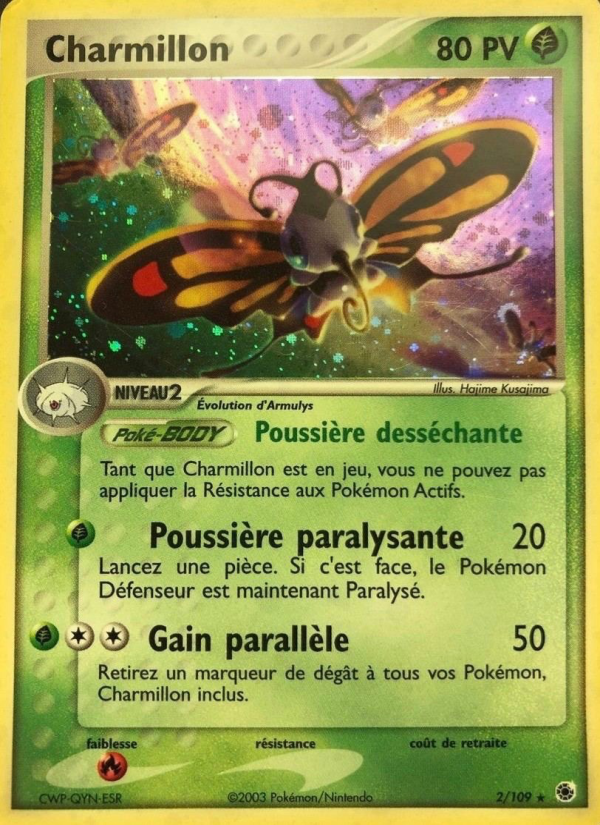 Charmillon 2 — EX Rubis & Saphir (French Pokémon TCG card)