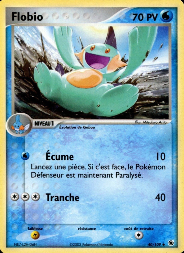 Flobio 40 — EX Rubis & Saphir (French Pokémon TCG card)