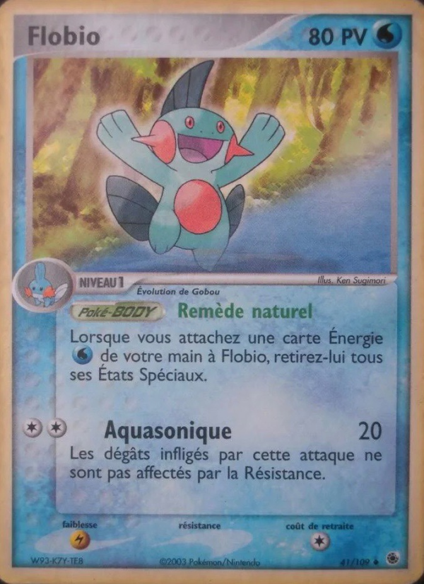 Flobio 41 — EX Rubis & Saphir (French Pokémon TCG card)