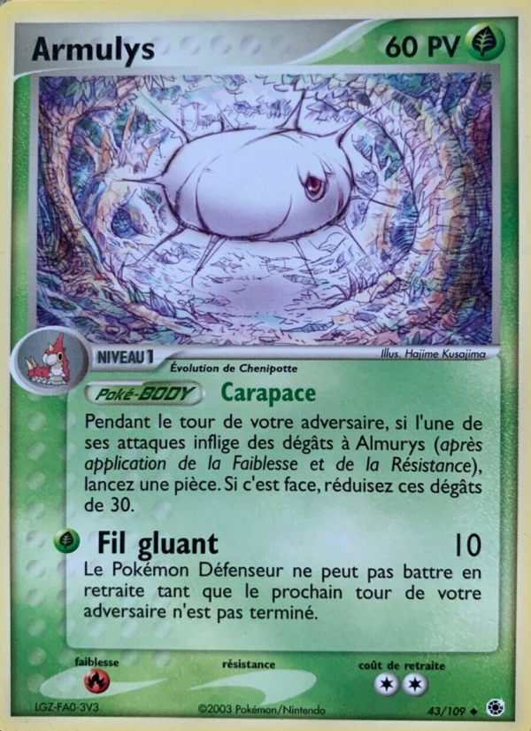 Armulys 43 — EX Rubis & Saphir (French Pokémon TCG card)