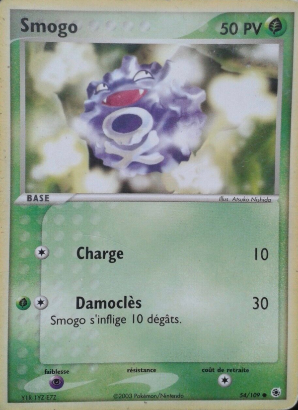 Smogo 54 — EX Rubis & Saphir (French Pokémon TCG card)