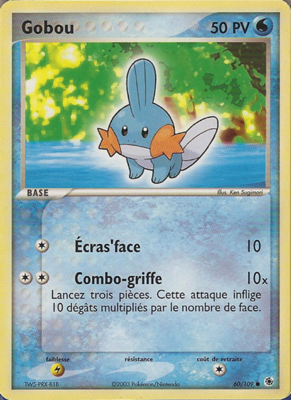Gobou 60 — EX Rubis & Saphir (French Pokémon TCG card)