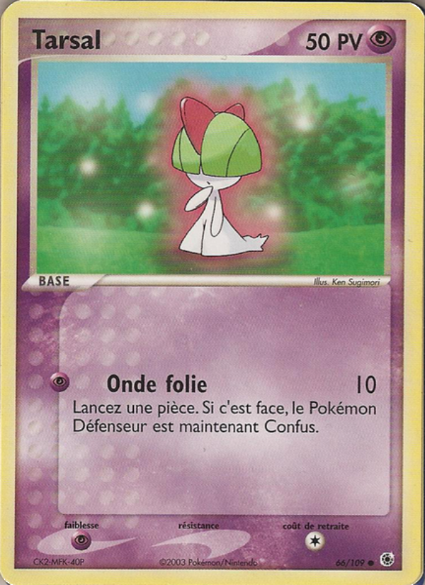 Tarsal 66 — EX Rubis & Saphir (French Pokémon TCG card)