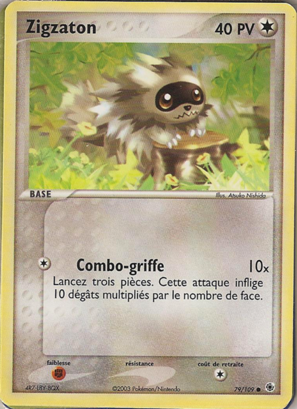 Zigzaton 79 — EX Rubis & Saphir (French Pokémon TCG card)