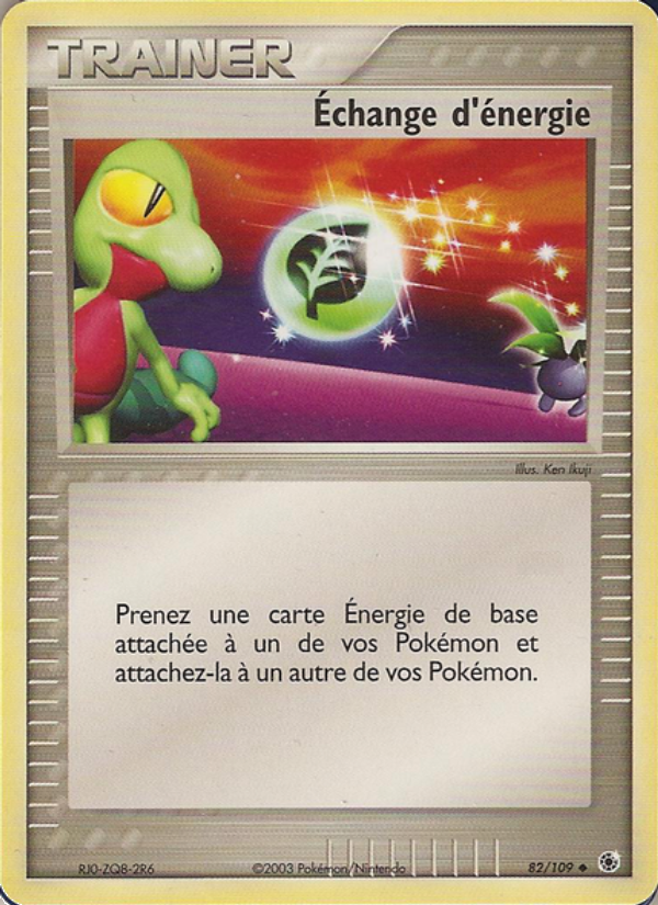 Échange d'énergie 82 — EX Rubis & Saphir (French Pokémon TCG card)