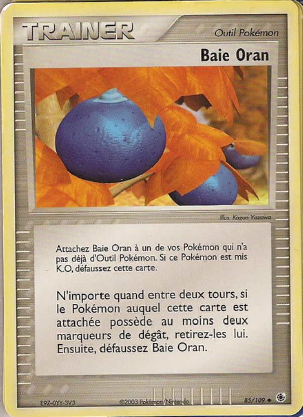 Baie Oran 85 — EX Rubis & Saphir (French Pokémon TCG card)