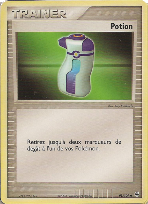 Potion 91 — EX Rubis & Saphir (French Pokémon TCG card)