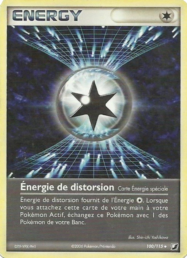 Énergie de distorsion 100 — EX Forces Cachées (French Pokémon TCG card)