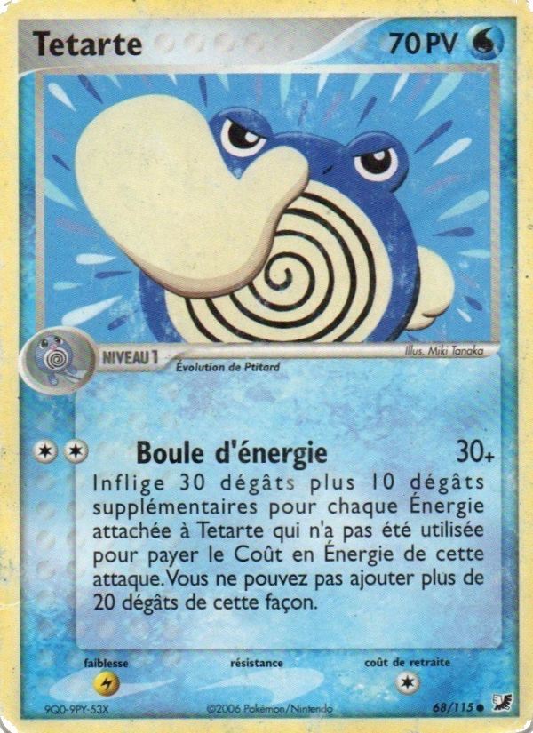 Tetarte 68 — EX Forces Cachées (French Pokémon TCG card)