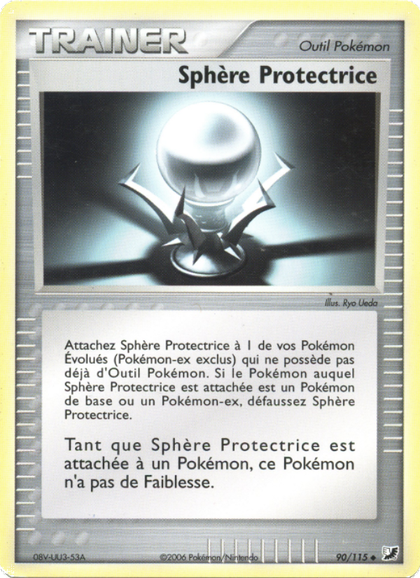 Sphère Protectrice 90 — EX Forces Cachées (French Pokémon TCG card)