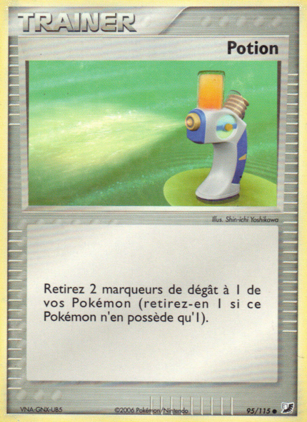 Potion 95 — EX Forces Cachées (French Pokémon TCG card)