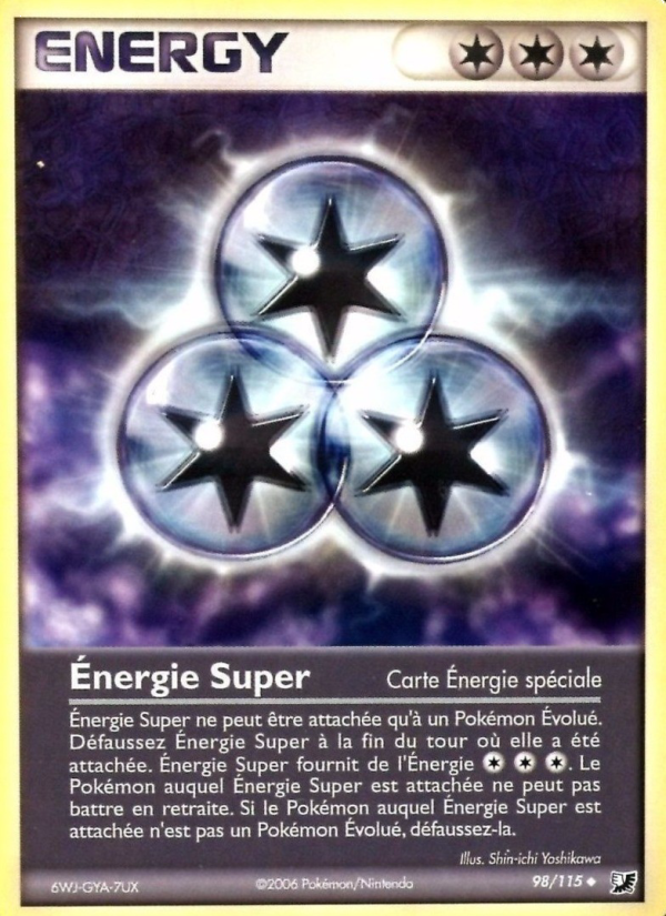 Énergie Super 98 — EX Forces Cachées (French Pokémon TCG card)