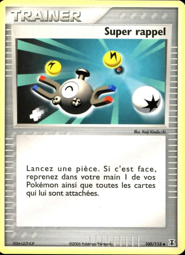 Super rappel 100 — EX Espèces Delta (French Pokémon TCG card)