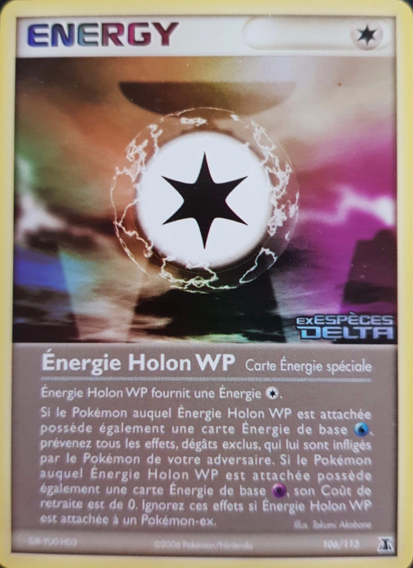 Énergie Holon WP 106 — EX Espèces Delta (French Pokémon TCG card)