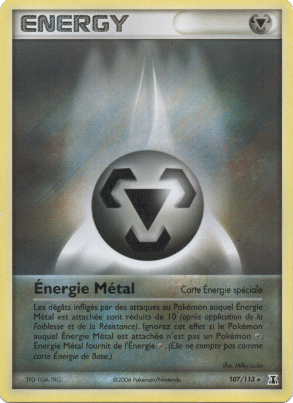 Énergie Métal 107 — EX Espèces Delta (French Pokémon TCG card)