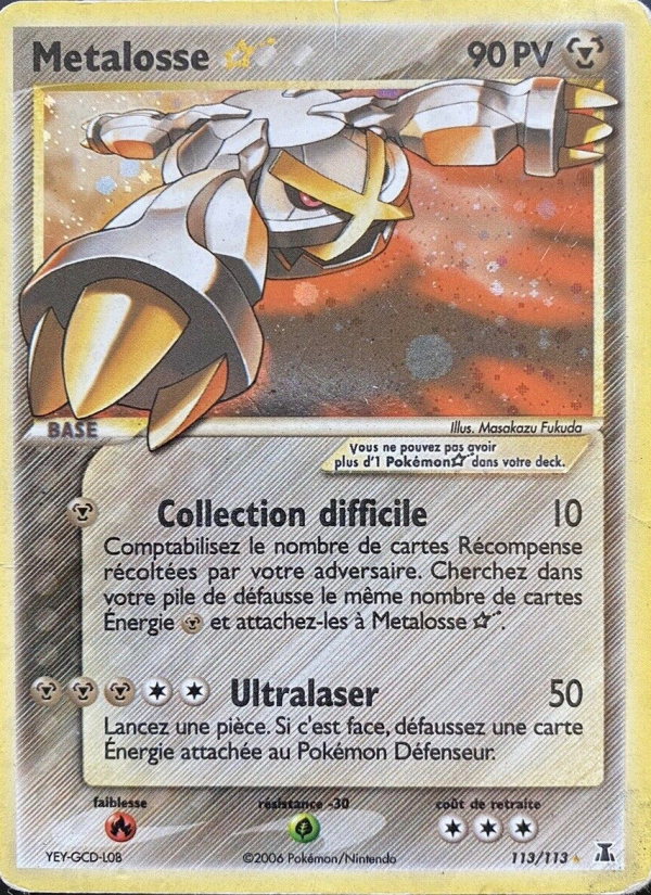Metalosse ☆ 113 — EX Espèces Delta (French Pokémon TCG card)