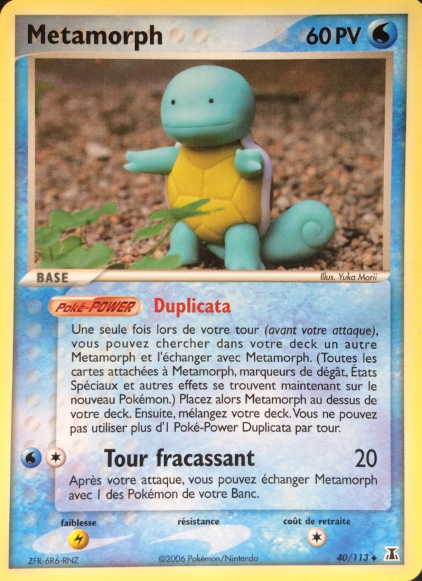 Metamorph 40 — EX Espèces Delta (French Pokémon TCG card)