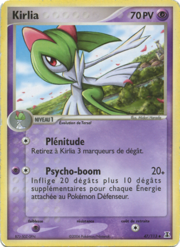 Kirlia 47 — EX Espèces Delta (French Pokémon TCG card)