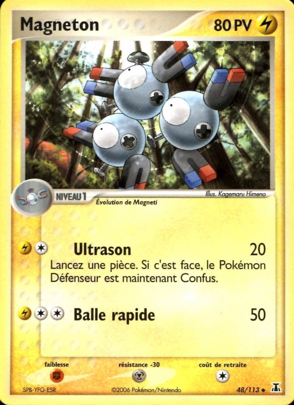 Magneton 48 — EX Espèces Delta (French Pokémon TCG card)