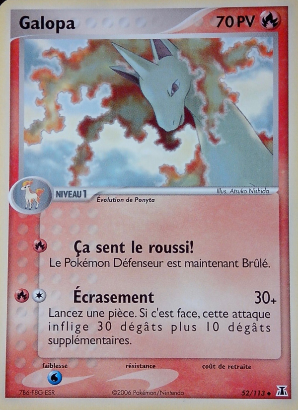 Galopa 52 — EX Espèces Delta (French Pokémon TCG card)