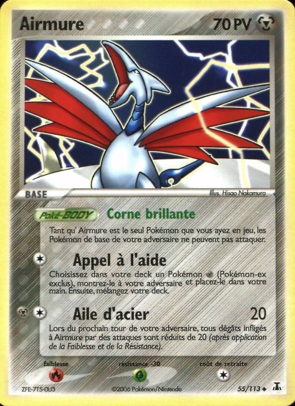 Airmure 55 — EX Espèces Delta (French Pokémon TCG card)