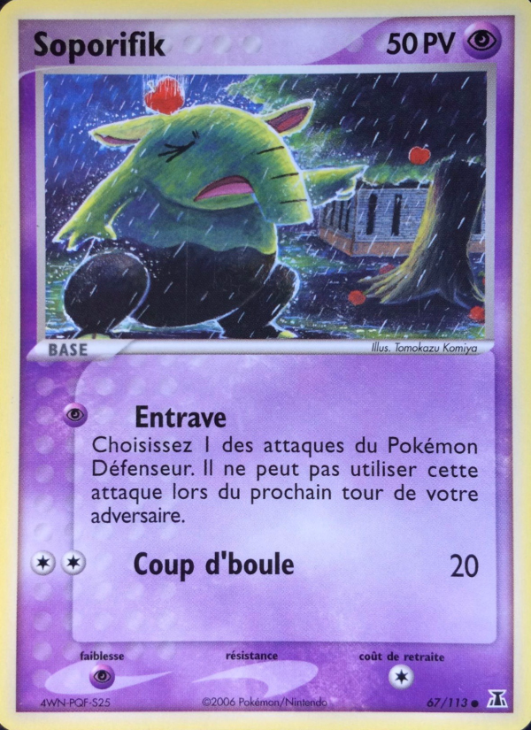 Soporifik 67 — EX Espèces Delta (French Pokémon TCG card)
