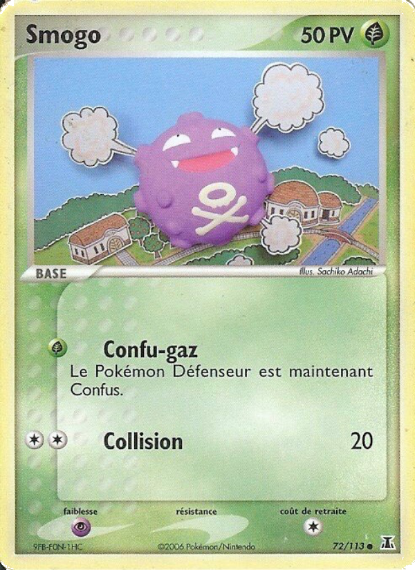 Smogo 72 — EX Espèces Delta (French Pokémon TCG card)