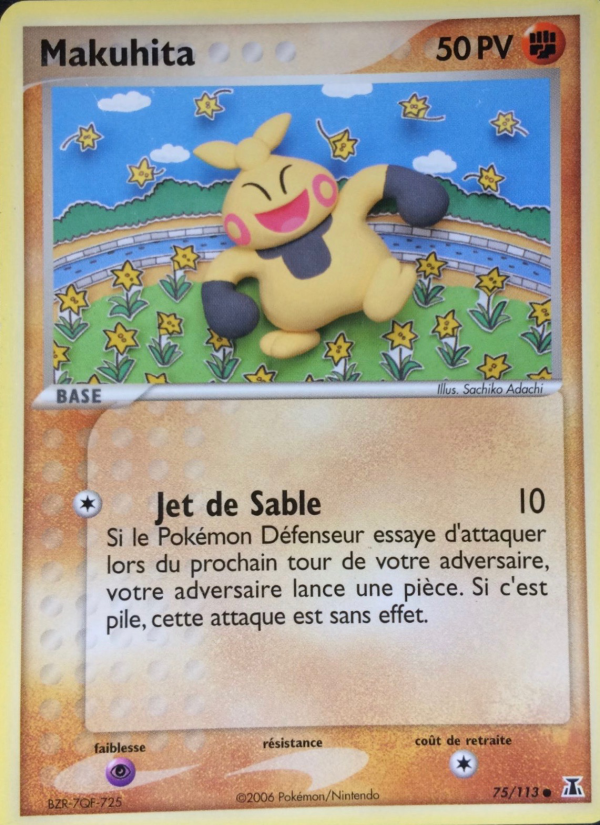 Makuhita 75 — EX Espèces Delta (French Pokémon TCG card)
