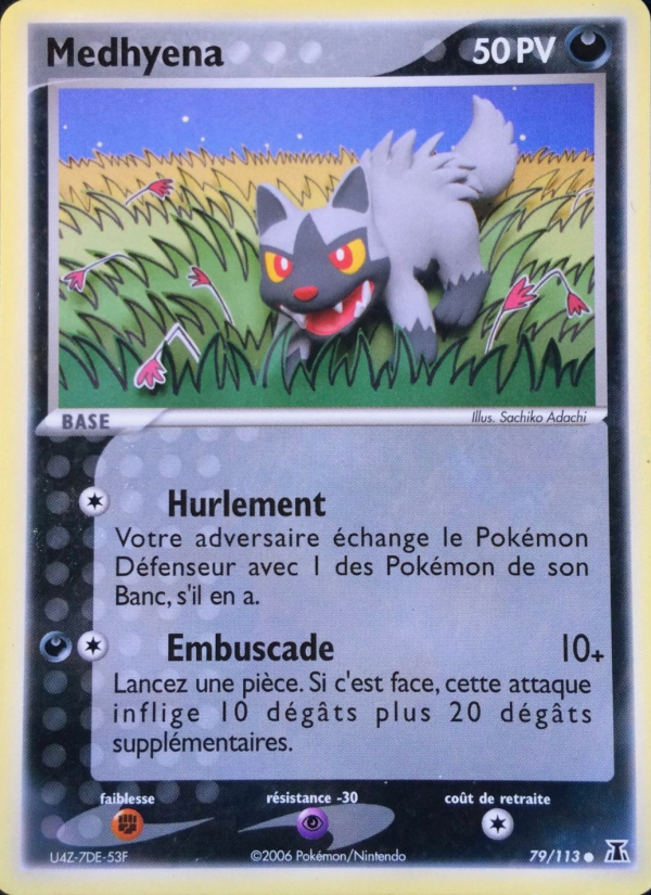 Medhyena 79 — EX Espèces Delta (French Pokémon TCG card)