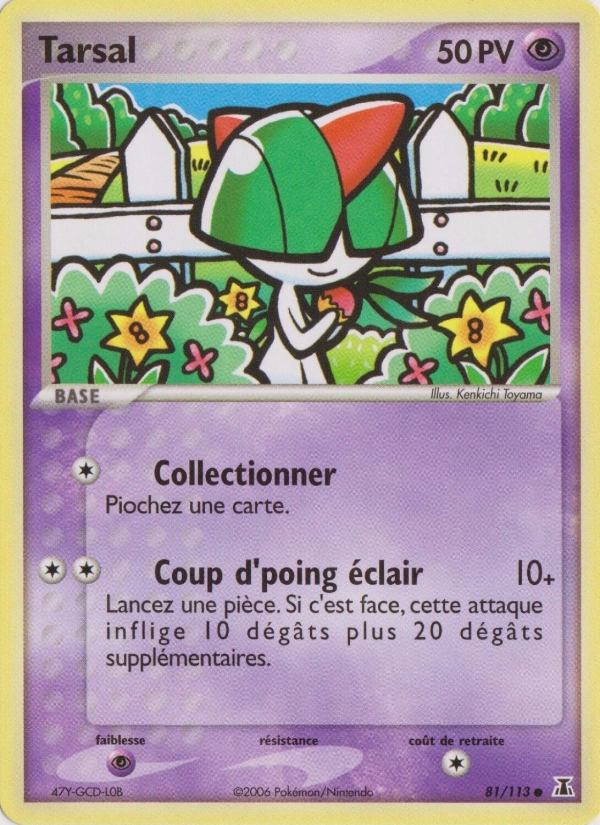 Tarsal 81 — EX Espèces Delta (French Pokémon TCG card)