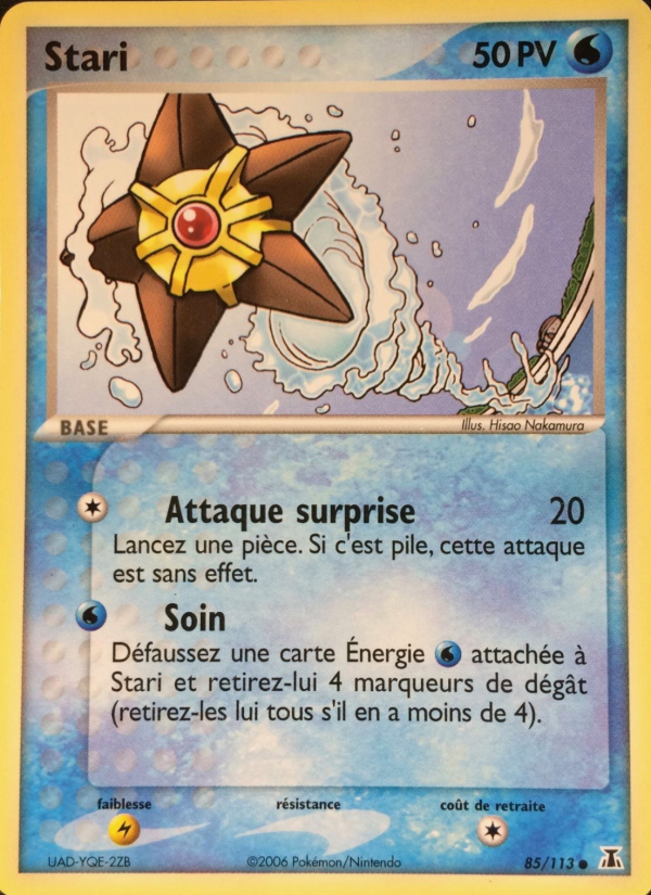 Stari 85 — EX Espèces Delta (French Pokémon TCG card)